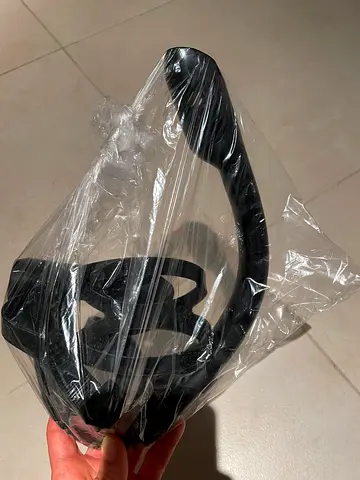 Swimming, front-mounted snorkel