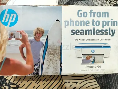 HP DeskJet 3720 All-in-One Printer (Boxed) - Wireless, Print/Scan/Copy