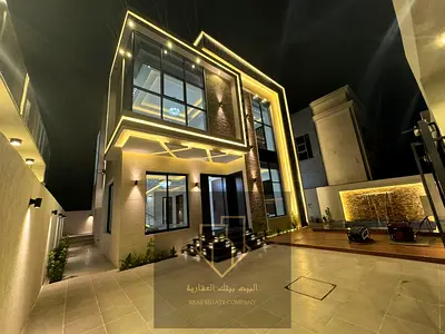 For sale a wonderful villa in the Emirate of Ajman Al Yasmeen Garden area, Ajman Close to Sheikh Mohammed bin Zayed Road Behind Al Yasmeen Garden Mall