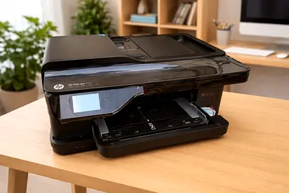 HP Officejet 7612 Wide Format All-in-One Printer — used, working