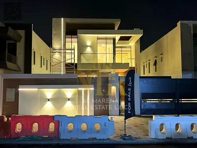 فيلا طابقين وروف بسعرشامل كهرباء ومياه و مكيفات في أرقي مناطق عجمان تملك حر لجميع الجنسيات