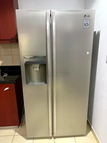 Lg side by side refrigerator with water dispenser and ice maker