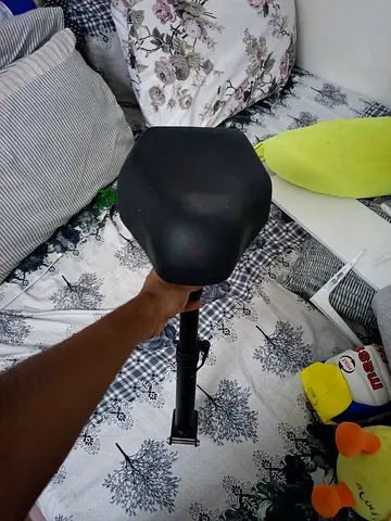 Comfortable Bike Saddle with Adjustable Seat Post - Used