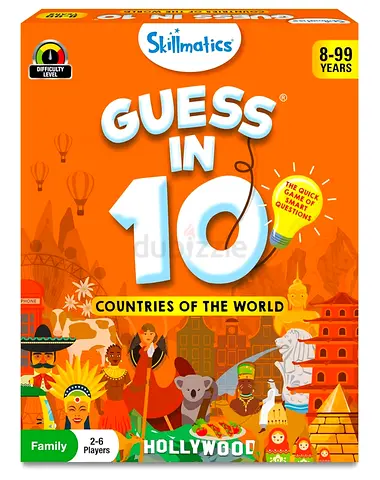Skillmatics Guess in 10 - Countries of the World
