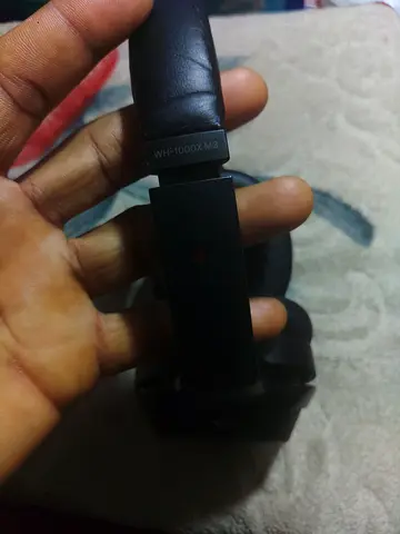 Used over-ear wireless headphones