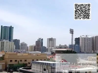 RASHIDIYA TOWER TWO BEDROOM RENT 38000 OPEN VIWE STADIUM VIWE