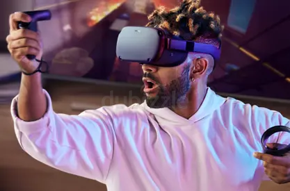 (LIMITED TIME, HALF PRICE FOR AED 1200 ONLY) Oculus Quest All-in-One VR Gaming Headset (BRAND NEW)