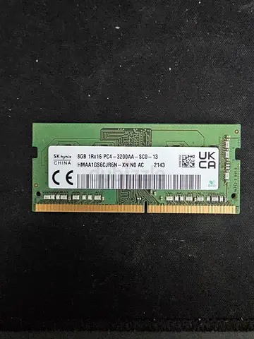 Laptop RAM DDR4 8GB 3200 Mhz SODIMM