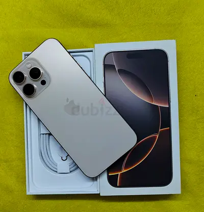 IPHONE 16PRO MAX TRA 1TB STORAGE