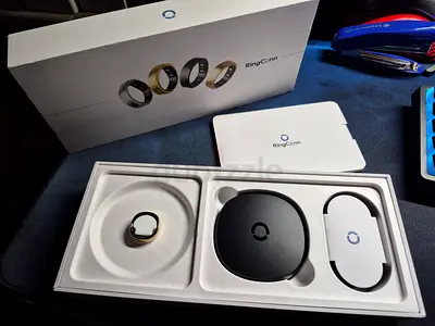 RingConn Gen2 Smart Ring with Charger  Box - Size 7 New