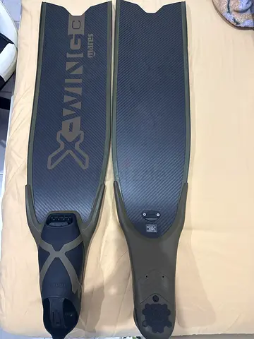 Mares X-Wing C-S Long Freediving Fins - Size 40-41 , Excellent Condition