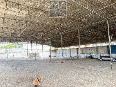 Spacious Warehouse with Fully Furnished G+1 Office | Industrial Area 17