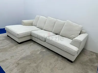 As perfect condition the one brand Kingston lshape sofa
