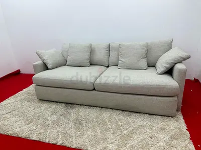 As perfect condition cratebarrel Three seater sofa
