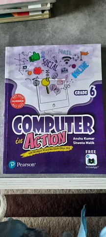 Computer in Action — Grade 6 (Pearson) School Textbook