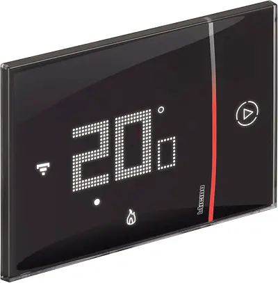 BTICINO, Smarther with Netatmo Smart Thermostat, WiFi Connection, Remote Control via Home + Control