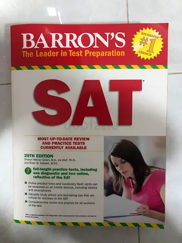 Barrons SAT Prep Book