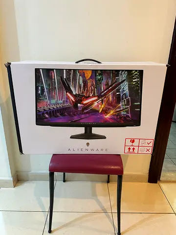 Brand new Alienware 27” gaming monitor AW2725DF Black, QHD OLED