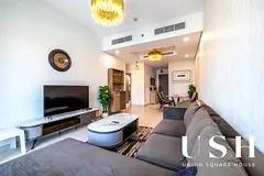 High Floor | Canal and Burj View | Fully Furnished