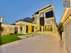 Two-story villa with a rooftop terrace, including electricity, water, and air conditioning, in one o