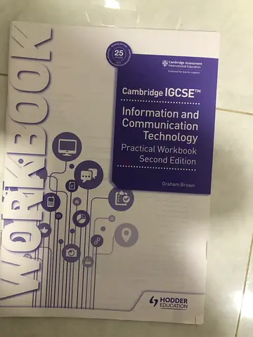 Cambridge IGCSE Information and Communication Technology Practical Workbook