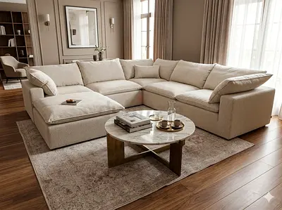 2XL FEATHER 🪶 FILLED MODULAR SOFA