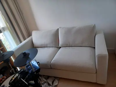 Vimle Light beige 2-seater Sofa bed in good condition