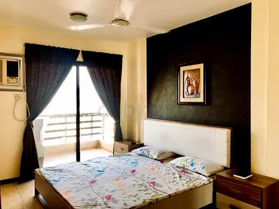 Fully furnished bedroom available for indian couples in shared apartment in Bur dubai