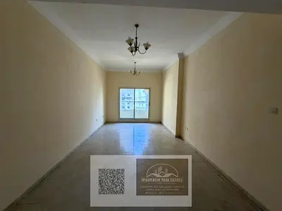 شقة غرفتين وصالة بحمامين وبلكونة في مدينة الإمارات العامرة قرب شارع محمد بن زايد