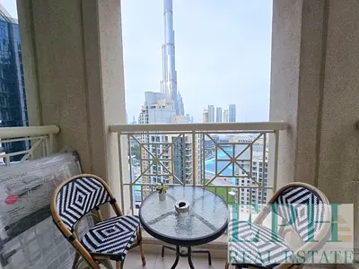 FULLY FURNISHED | BURJ KHALIFA VIEW | VACANT