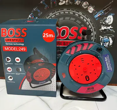 Boss 25 Meter Extension Cable Reel