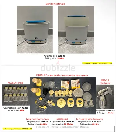 MEDELA Nursing pumps and accessories