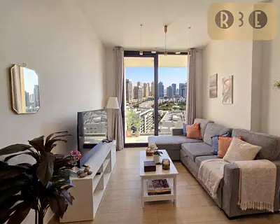 Fully Furnished 1BR | Short Term Rental | Binghatti Crest | Modern Living