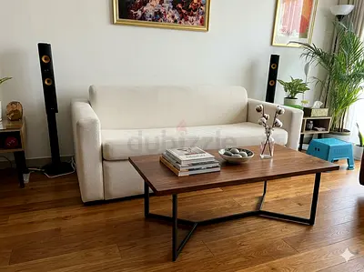 Natuzzi three seater sofa bed with mattress