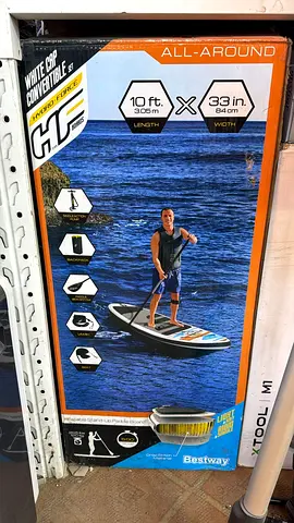 Bestway 10ft Inflatable All-Around Paddleboard
