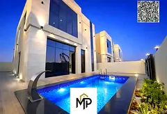 Villa with an indoor pool (all fees included) near the mosque. One of the most luxurious villas in A