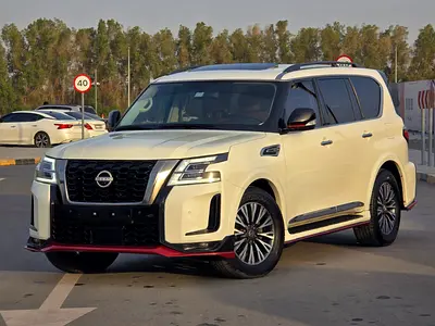 نيسان باترول 2018 مواصفات خليجية LE محول نسمو بحالة جيدة