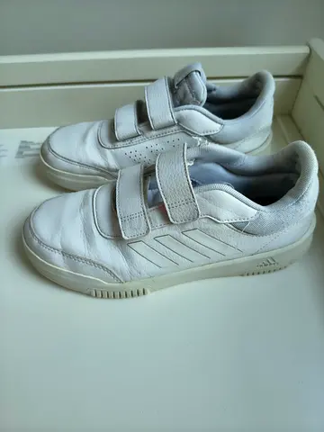 Adidas leather white shoes size 37 1/3