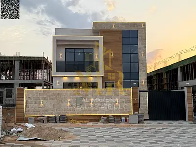 فيلا بسعر شامل رسوم التسجيل والتمليك على الشارع الرئيسي جاهزة للسكن في أرقي مناطق عجمان تملك حر لجميع الجنسيات بدون دفعة مقدمة..