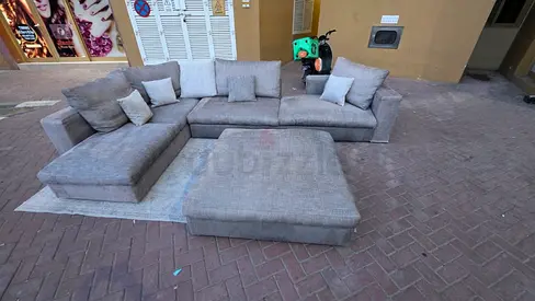 Saba Italian Ananta ushape feather filled sofa Excellent Condition