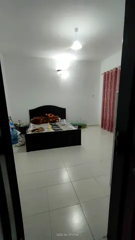 Sharjah dubai border room with balcony attached washroom