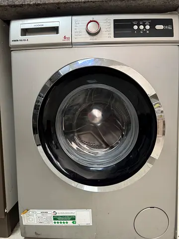 Front load washing machine - 6kg, stainless steel, working condition