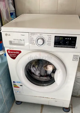 LG 8kg Front Load Washing Machine - Direct Drive, Working Condition