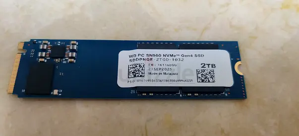 WD SN 560 M.2 NVME 2 TB brand new condition