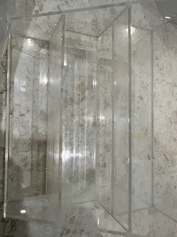 IKEA clear plastic organizers