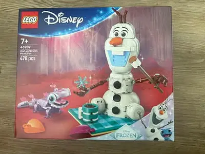 BARGAIN BRAND NEW LEGO 43287 DISNEY OLAF AND BRUNI’S PICNIC FUN