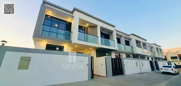 A distinctive villa for sale in Al Bahia – Ajman. A great opportunity to own a modern home in a quiet, family-friendly area, combining comfort and mod