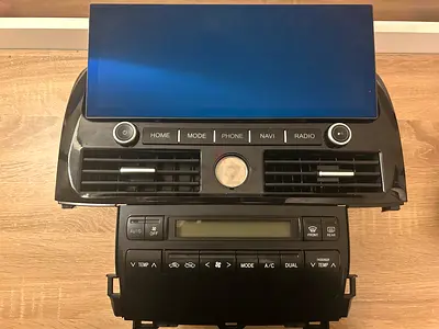 Toyota Prado car screen