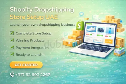 Start your online business with a complete Shopify dropshipping store.