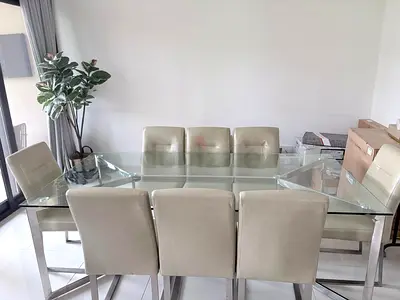 Elegant Rectangular Dining Set for Sale